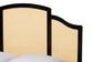 Baxton Studio Librina Classic and Traditional Black Finished Wood Queen Size Platform Bed with Woven Rattan FredCo