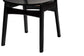 Baxton Studio Linnet Mid-Century Modern Dark Brown Finished Wood and Rattan 5-Piece Dining Set FredCo