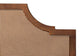 Baxton Studio Macaria Mid-Century Modern Ash Walnut Woven Rattan Queen Size Bed FredCo