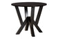 Baxton Studio Marian Modern Grey Fabric and Dark Brown Finished Wood 5-Piece Dining Set FredCo