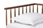 Baxton Studio Matilda Mid-Century Modern Ash Walnut Finished Wood Twin Size Daybed FredCo