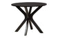 Baxton Studio Mila Modern Grey Fabric and Dark Brown Finished Wood 5-Piece Dining Set FredCo
