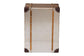 Baxton Studio Naylor Vintage Matte Bronze 3-Drawer Cabinet FredCo