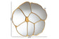 Baxton Studio Novia Antique Goldleaf Flower Accent Wall Mirror FredCo