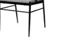 Baxton Studio Orrin Modern Industrial Grey Fabric and Metal Dining Set FredCo