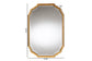 Baxton Studio Pacino Antique Goldleaf Accent Wall Mirror FredCo
