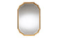Baxton Studio Pacino Antique Goldleaf Accent Wall Mirror FredCo