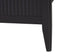 Baxton Studio Primrose Mid-Century Black Fluted Wood King Size 4-Piece Bedroom Set FredCo