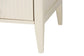 Baxton Studio Primrose Mid-Century Ivory Fluted Wood King Size 4-Piece Bedroom Set FredCo