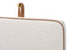 Baxton Studio Queen Belden Boucle Upholstered Wall-Mounted Headboard - Padded Cushion Panel with Faux Leather Piping, Modern Bedroom Accent Piece, Cream FredCo