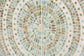 Baxton Studio Quintus Modern Bohemian Multicolor Mother of Pearl and Gold Metal Storage Cabinet FredCo