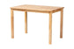 Baxton Studio Raisa Modern Bohemian Greywashed Seagrass Bench and Wood Table 3-Piece Dining Nook Set FredCo