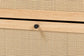 Baxton Studio Remus Wood Shoe Cabinet - 12-Pair Shoe Storage Organizer with 2 Flip Doors, Boho-Chic Compact Hallway or Entryway Furniture FredCo