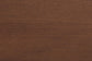 Baxton Studio Rondell Mid-Century Modern Ash Walnut Woven Rattan Queen Size Bed FredCo