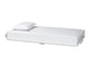 Baxton Studio Roni Modern White Wood Twin Trundle FredCo