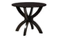 Baxton Studio Savina Modern Sand Fabric and Dark Brown Wood 5-Piece Dining Set FredCo