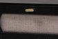 Baxton Studio Shirin Mid-Century Beige Fabric and Black Wood 1-Drawer Nightstand FredCo