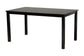 Baxton Studio Sylvia Modern Grey Fabric and Dark Brown Finished Wood 7-Piece Dining Set FredCo