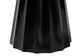 Baxton Studio Ulmer Metal Scalloped Side Table - Modern Round Accent Table for Indoor or Semi-Outdoor Use, Black FredCo