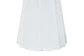 Baxton Studio Ulmer Metal Scalloped Side Table - Modern Round Accent Table for Indoor or Semi-Outdoor Use, White FredCo