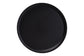 Baxton Studio Webb Black Metal Pedestal Side Table - Modern Accent Table with Round Tray Top for Indoor or Semi-Outdoor Use FredCo