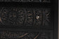 Baxton Studio Yelena Classic and Traditional Black Finished Wood 3-Drawer Storage Cabinet FredCo