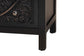 Baxton Studio Yelena Classic and Traditional Black Finished Wood 3-Drawer Storage Cabinet FredCo