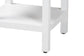 Baxton Studio Yelena Classic and Traditional White Finished Wood 1-Drawer End Table FredCo