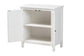 Baxton Studio Yelena Classic and Traditional White Finished Wood 2-Door Storage Cabinet FredCo