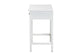 Baxton Studio Yelena Classic and Traditional White Finished Wood 2-Drawer Console Table FredCo