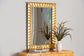 Baxton Studio Ygritte Antique Goldleaf Accent Wall Mirror FredCo