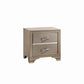 Beaumont Bedroom Set Metallic Champagne Coaster Eastern King, 4 Piece FredCo