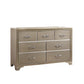 Beaumont Bedroom Set Metallic Champagne Coaster Eastern King, 4 Piece FredCo