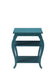 Becci Teal Finish Accent Table FredCo