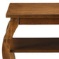 Becci Walnut Finish Accent Table FredCo