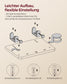 Bedside Shelf with Phone Slot, Cup Holder and Hook Cloud White FredCo