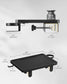 Bedside Shelf with Phone Slot, Cup Holder and Hook Ink Black FredCo