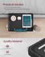 Bedside Shelf with Phone Slot, Cup Holder and Hook Ink Black FredCo