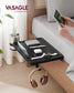 Bedside Shelf with Phone Slot, Cup Holder and Hook Ink Black FredCo