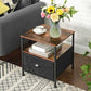 Bedside Table with Drawer FredCo