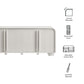 Bellamy Curved 4-Door Sideboard Cabinet by Modway EEI-7315 FredCo