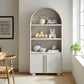 Bellamy Tall Arched Display Cabinet Bookcase by Modway EEI-7314 FredCo