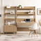 Bixby 2-Piece Wood Office Desk and Bookshelf, EEI-6112 FredCo
