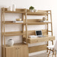 Bixby 2-Piece Wood Office Desk and Bookshelf, EEI-6112 FredCo