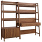 Bixby 2-Piece Wood Office Desk and Bookshelf, EEI-6112 FredCo