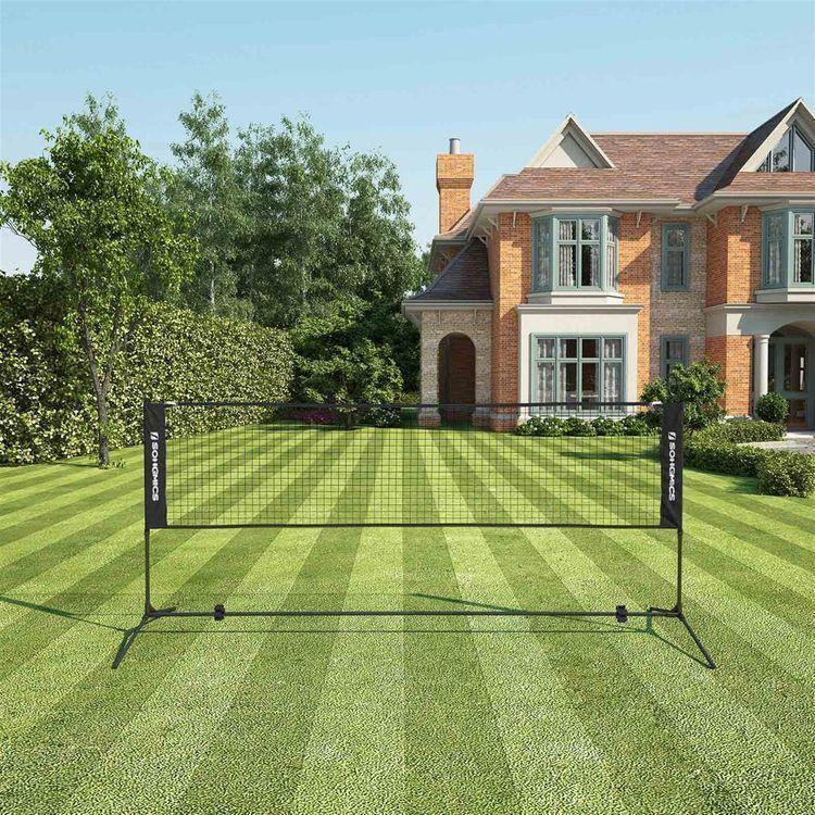 Black Badminton Tennis Net FredCo