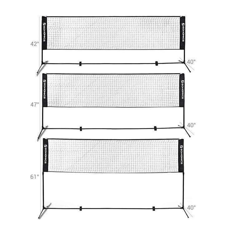 Black Badminton Tennis Net FredCo