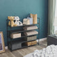 Black Fabric Shoe Rack FredCo