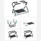 Black Foldable Luggage Rack FredCo