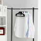 Black Plastic Hangers Set FredCo